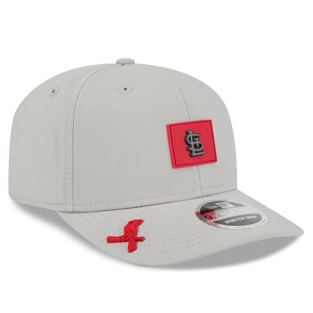 St. Louis Cardinals 2026 Clubhouse 9SEVENTY Adjustable Hat - Gray | New Era