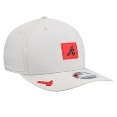 Atlanta Braves 2026 Clubhouse 9SEVENTY Adjustable Hat - Gray | New Era