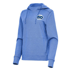 Seattle Seahawks Antigua Women's 50th Season Justice Pullover Hoodie - Heather Royal online