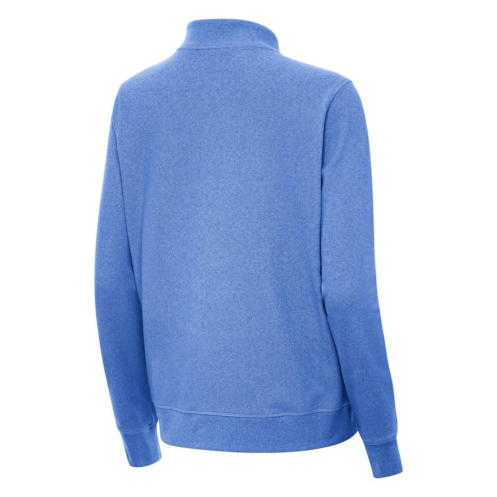 Seattle Seahawks Antigua 50th Season Subtle Quarter-Zip Pullover - Heather Royal cheap
