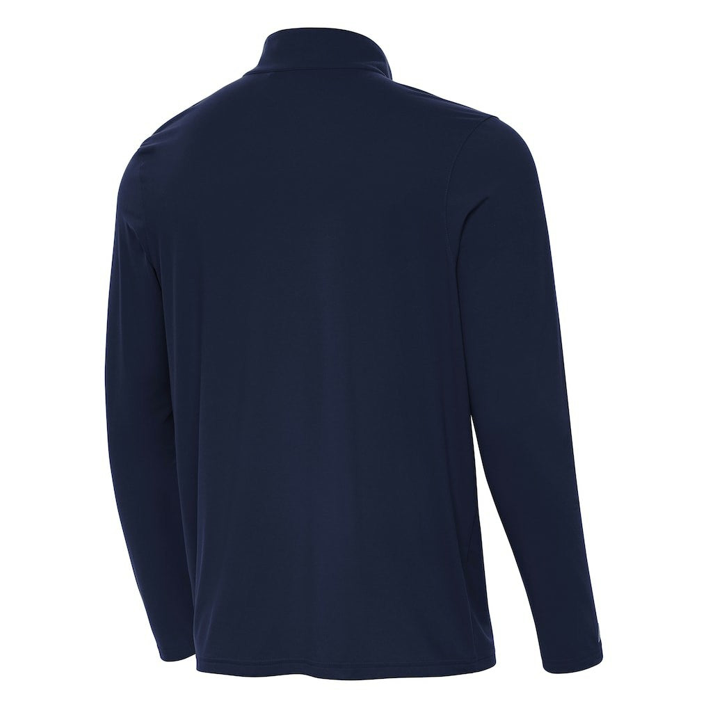Seattle Seahawks Antigua 50th Season Intent Quarter-Zip Pullover - Navy discount