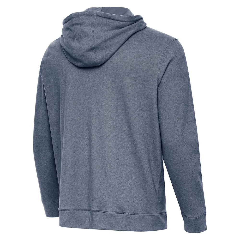 Seattle Seahawks Antigua 50th Season Cloud Pullover Hoodie - Heather Navy discount