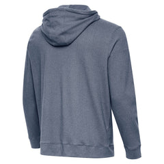 Seattle Seahawks Antigua 50th Season Cloud Pullover Hoodie - Heather Navy discount