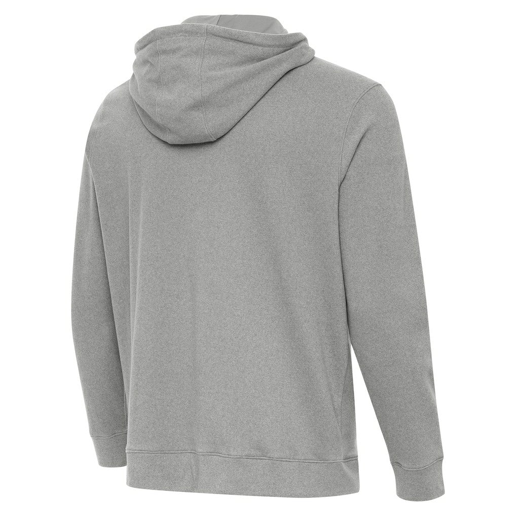 Seattle Seahawks Antigua 50th Season Cloud Pullover Hoodie - Heather Gray outlet