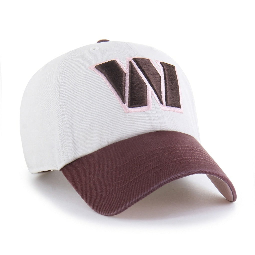 Washington Commanders '47 Unisex Love Letter Clean Up Adjustable Hat - Stone/Burgundy discount