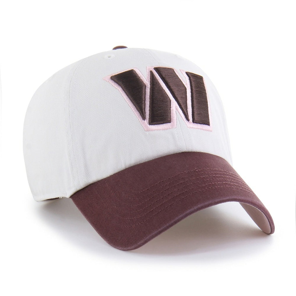 Washington Commanders '47 Unisex Love Letter Clean Up Adjustable Hat - Stone/Burgundy discount