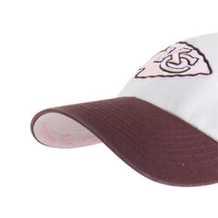 Kansas City Chiefs '47 Unisex Love Letter Clean Up Adjustable Hat - Stone/Burgundy for sale