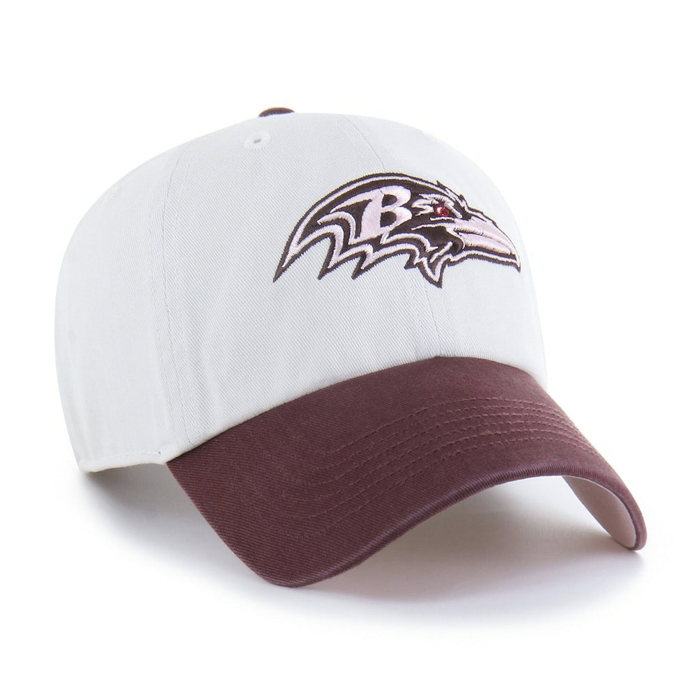 Baltimore Ravens '47 Unisex Love Letter Clean Up Adjustable Hat - Stone/Burgundy on sale