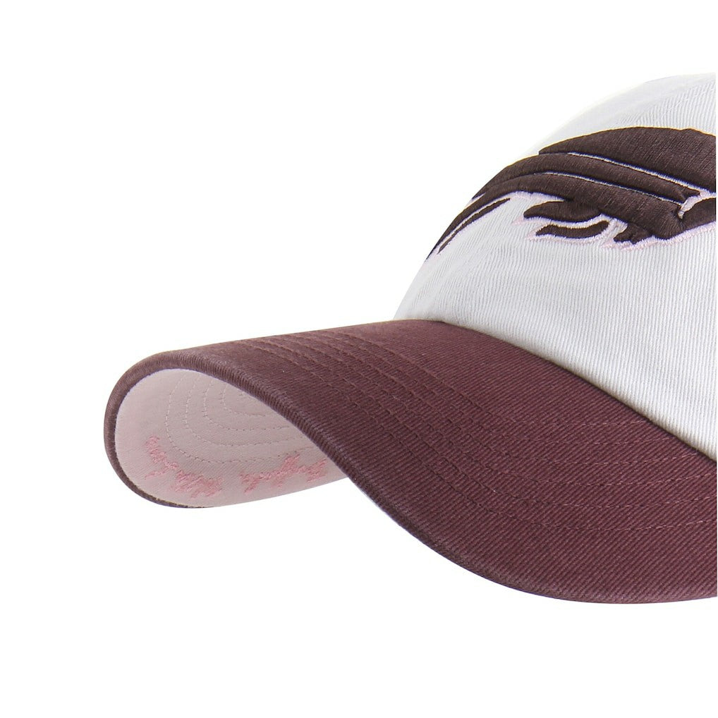 Buffalo Bills '47 Unisex Love Letter Clean Up Adjustable Hat - Stone/Burgundy on sale