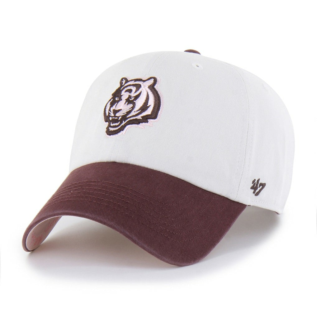 Cincinnati Bengals '47 Unisex Love Letter Clean Up Adjustable Hat - Stone/Burgundy sale