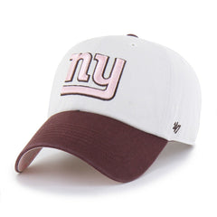 New York Giants '47 Unisex Love Letter Clean Up Adjustable Hat - Stone/Burgundy on sale