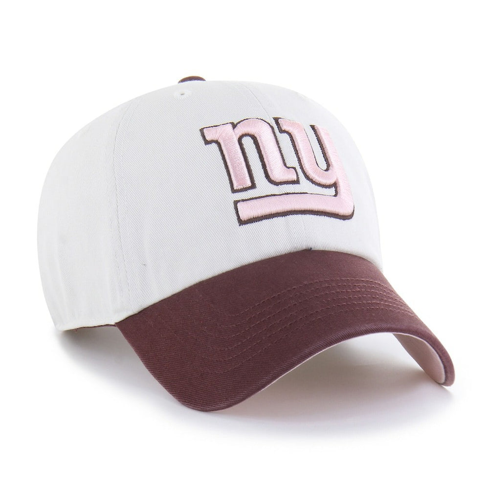 New York Giants '47 Unisex Love Letter Clean Up Adjustable Hat - Stone/Burgundy on sale