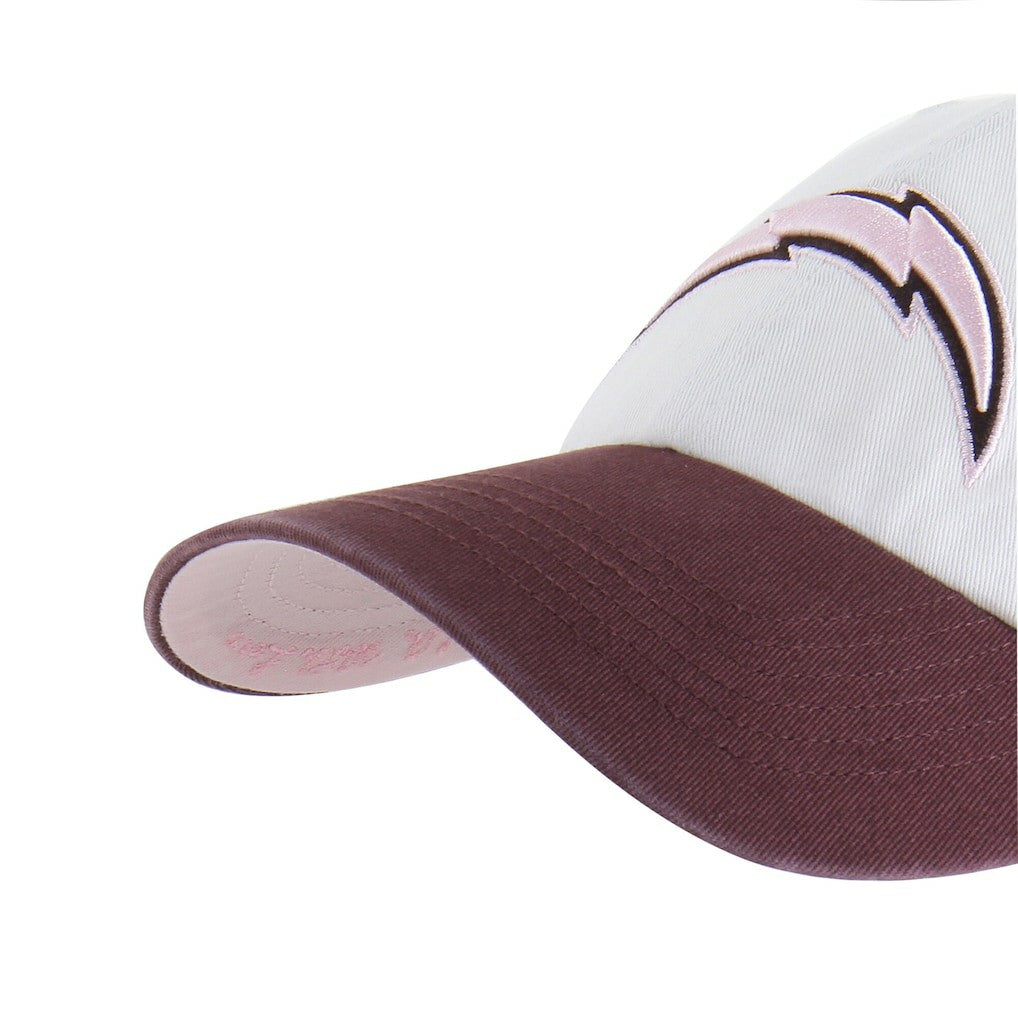 Los Angeles Chargers '47 Unisex Love Letter Clean Up Adjustable Hat - Stone/Burgundy cheap