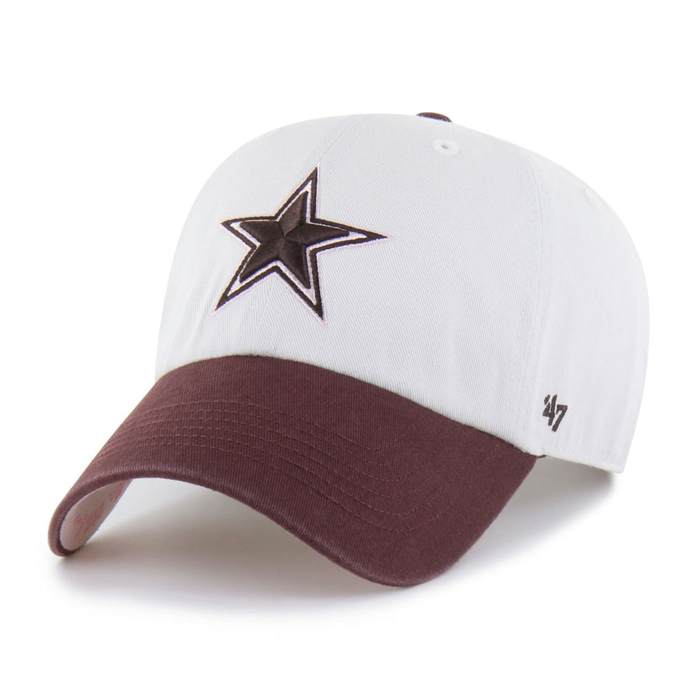 Dallas Cowboys '47 Unisex Love Letter Clean Up Adjustable Hat - Stone/Burgundy online