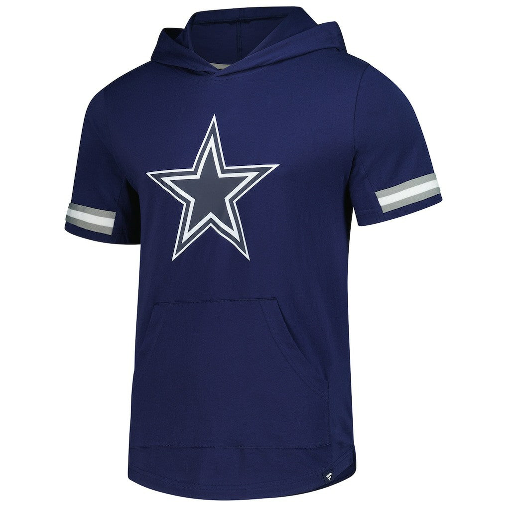 Dallas Cowboys Optimal Play Short Sleeve Hooded T-Shirt - Navy for sale
