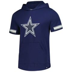 Dallas Cowboys Optimal Play Short Sleeve Hooded T-Shirt - Navy for sale