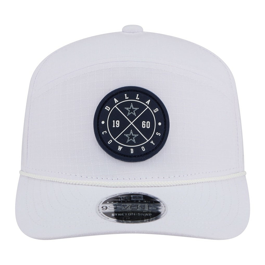 Dallas Cowboys New Era Quick Strike Split Panel 9SEVENTY Stretch-Snap Hat - White sale