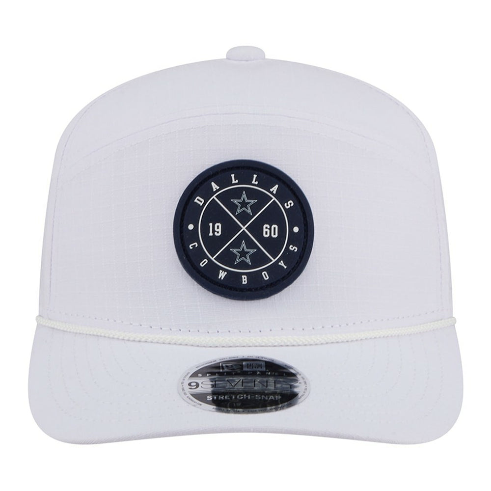 Dallas Cowboys New Era Quick Strike Split Panel 9SEVENTY Stretch-Snap Hat - White sale