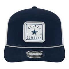 Dallas Cowboys New Era Quick Strike Split Panel 9SEVENTY Stretch-Snap Trucker Hat - Navy on sale