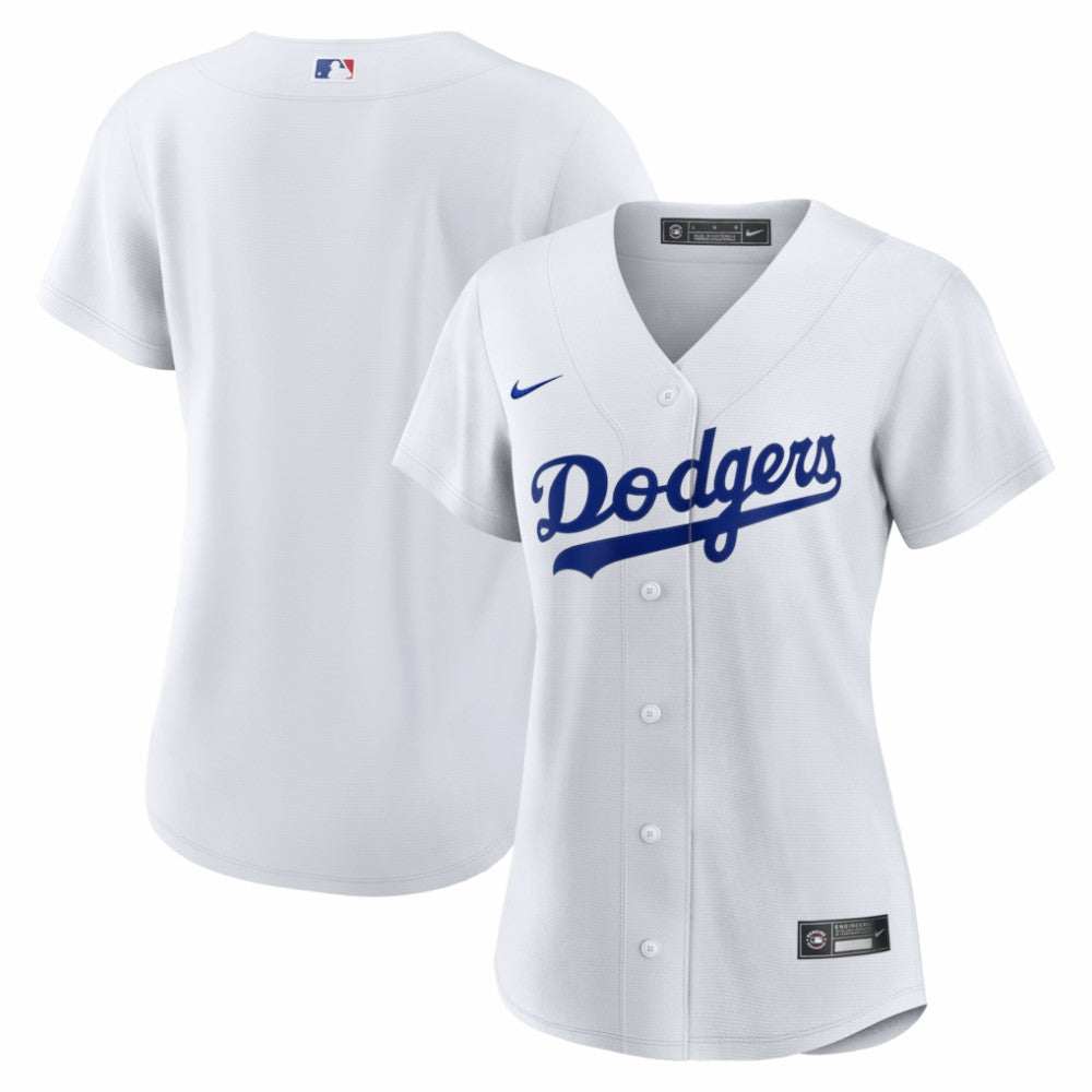 Los Angeles Dodgers Women's Home Replica Jersey - White | Nike