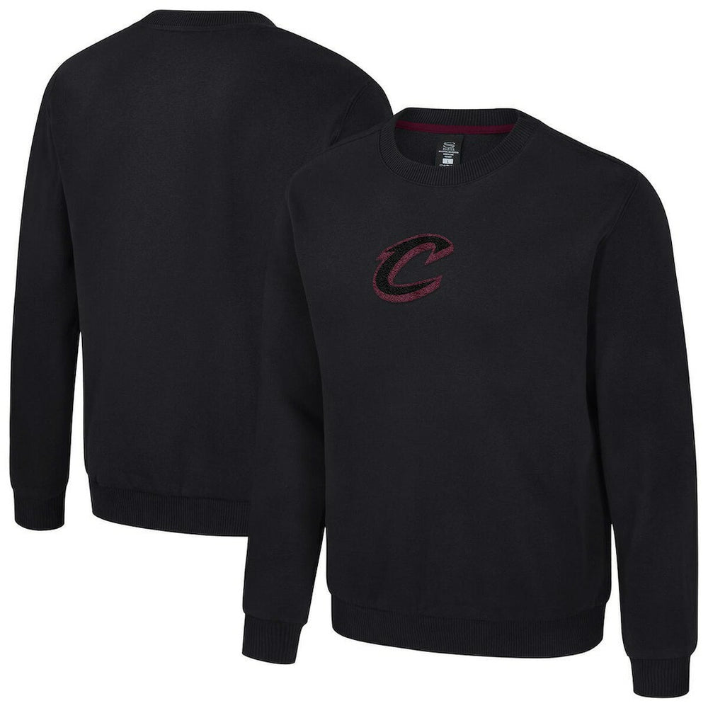 Cleveland Cavaliers Stadium Essentials Unisex Club Level Chenille Sweatshirt sale - Black outlet