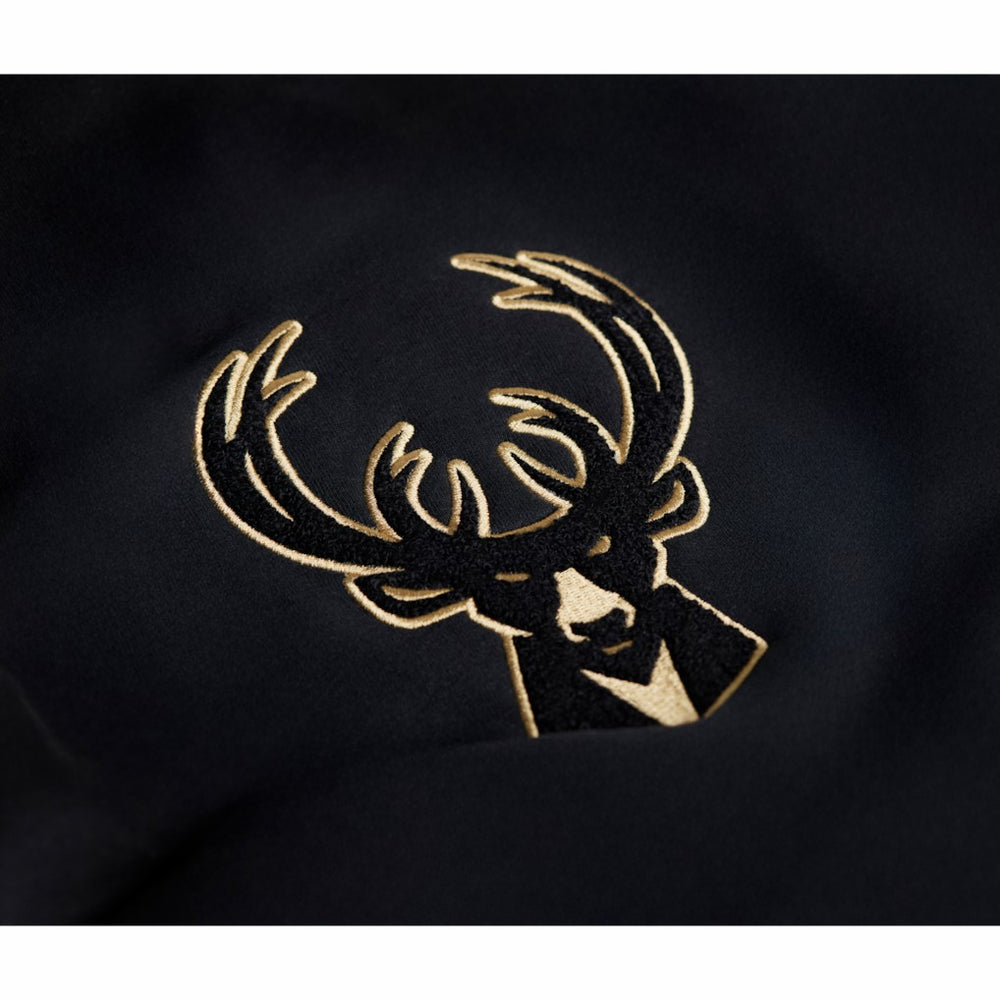 Milwaukee Bucks Stadium Essentials Unisex Club Level Chenille Sweatshirt - Black sale