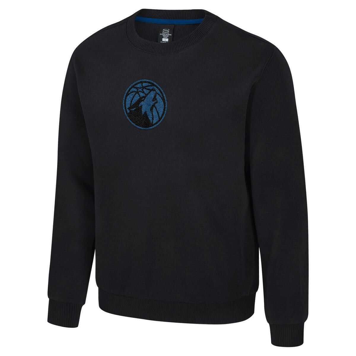 Minnesota Timberwolves Stadium Essentials Unisex Club Level Chenille Sweatshirt - Black for sale