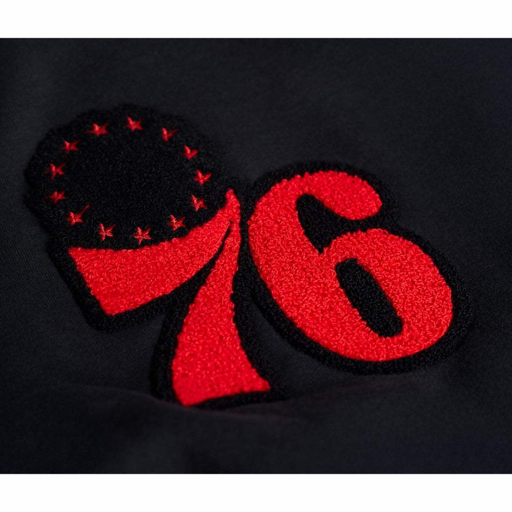 Philadelphia 76ers Stadium Essentials Unisex Club Level Chenille Sweatshirt - Black online