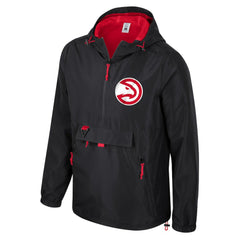 Atlanta Hawks Stadium Essentials Unisex Compete Quarter-Zip Hoodie Jacket - Black shop