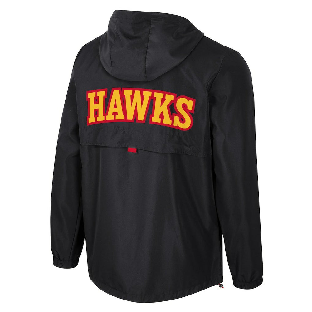 Atlanta Hawks Stadium Essentials Unisex Compete Quarter-Zip Hoodie Jacket - Black shop