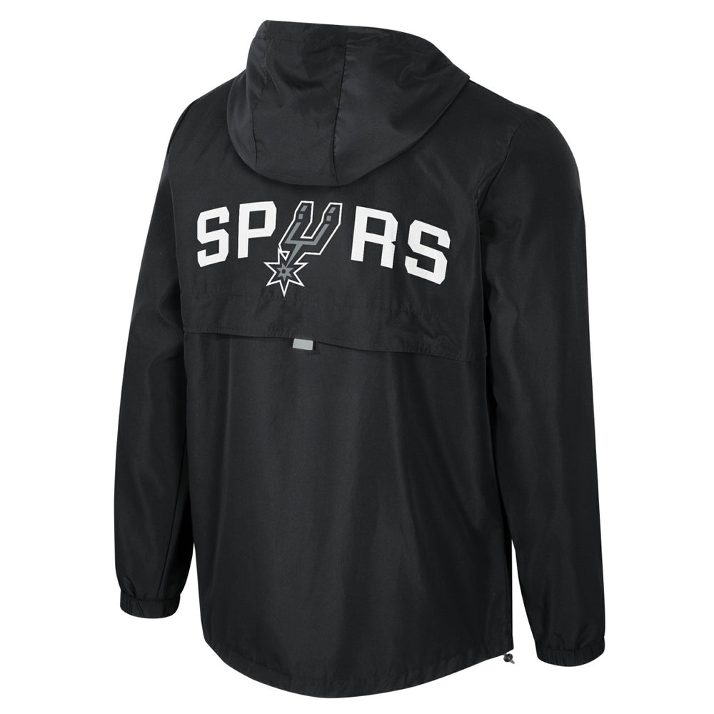 San Antonio Spurs Stadium Essentials Unisex Compete Quarter-Zip Hoodie Jacket - Black sale