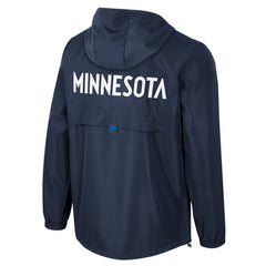 Minnesota Timberwolves Stadium Essentials Unisex Compete Quarter-Zip Hoodie Jacket - Navy outlet