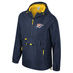 Oklahoma City Thunder Stadium Essentials Unisex Compete Quarter-Zip Hoodie Jacket - Blue cheap