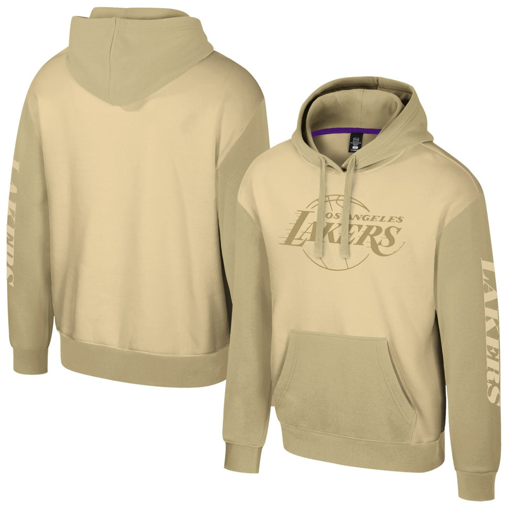 Los Angeles Lakers Stadium Essentials Unisex Rafters Burst Hoodie - Khaki online