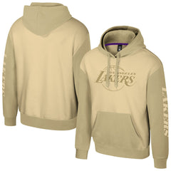 Los Angeles Lakers Stadium Essentials Unisex Rafters Burst Hoodie - Khaki online