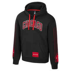 Chicago Bulls Stadium Essentials Unisex City Star Hoodie - Black online