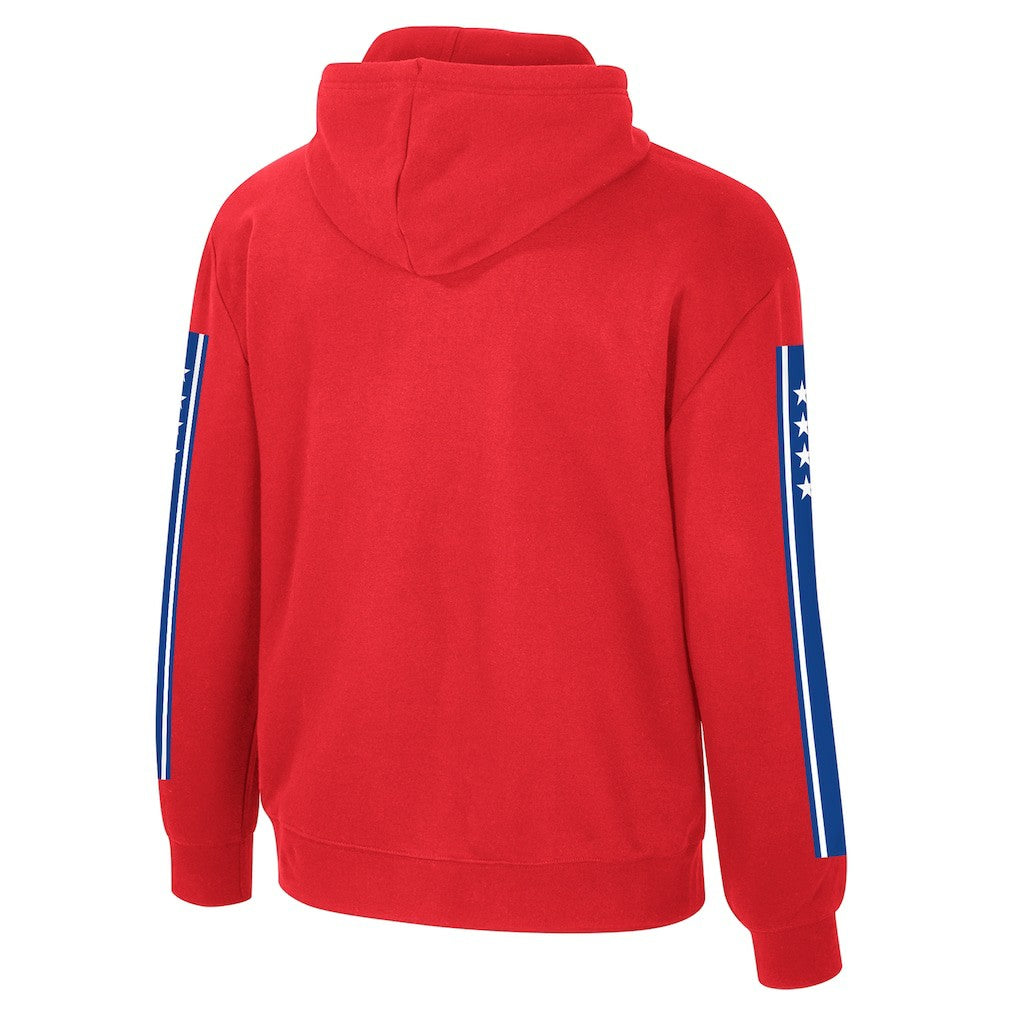 Philadelphia 76ers Stadium Essentials Unisex City Star Hoodie - Red discount