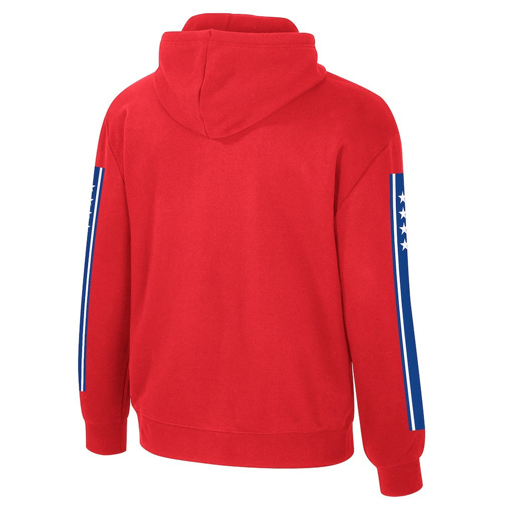 Philadelphia 76ers Stadium Essentials Unisex City Star Hoodie - Red discount
