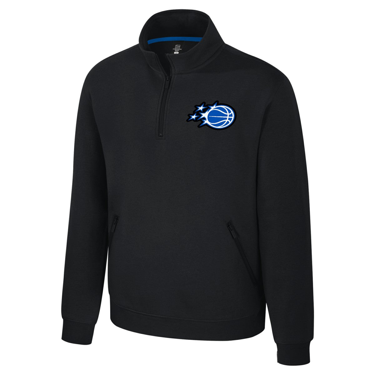 Orlando Magic Stadium Essentials Unisex Varsity Trainer Quarter-Zip Pullover - Black online