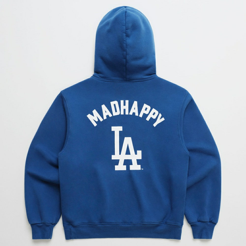 Los Angeles Dodgers Madhappy x MLB Unisex Heavyweight Fleece Hoodie - Royal