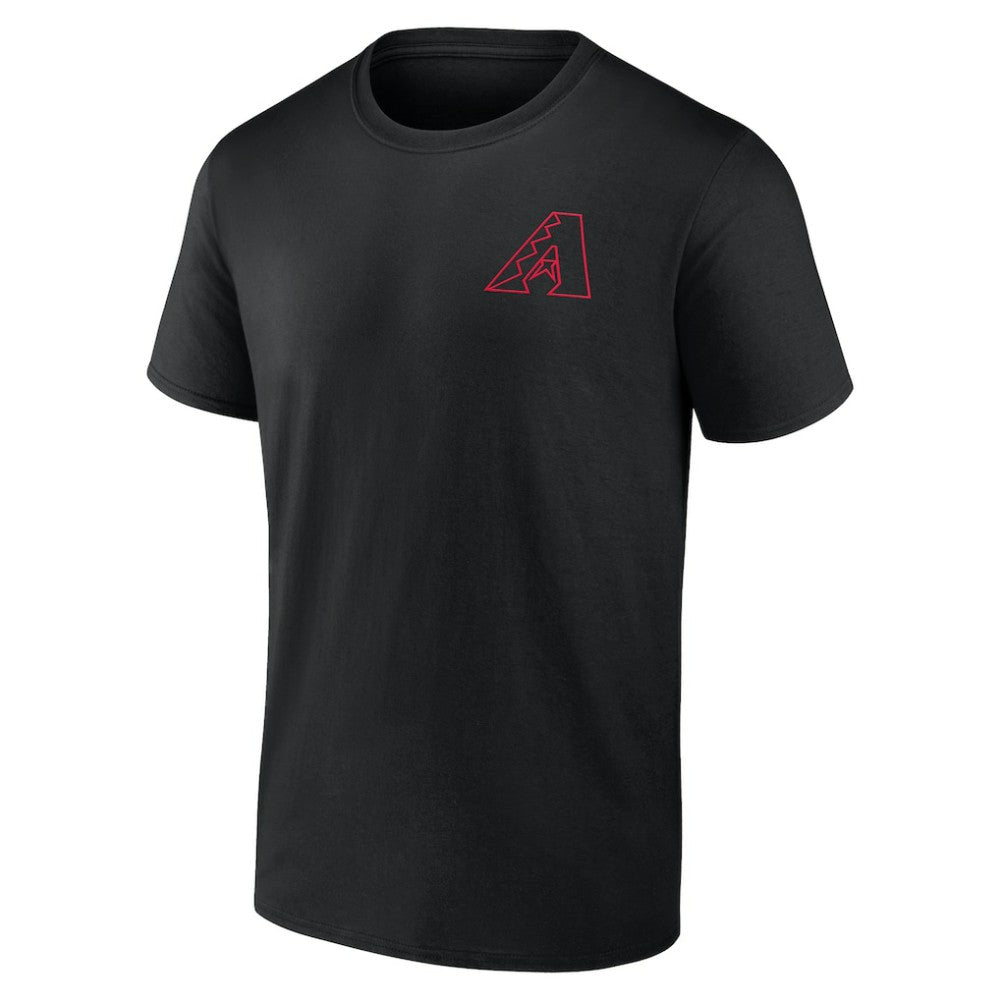 Arizona Diamondbacks Stranger Things Graphic T-Shirt - Black