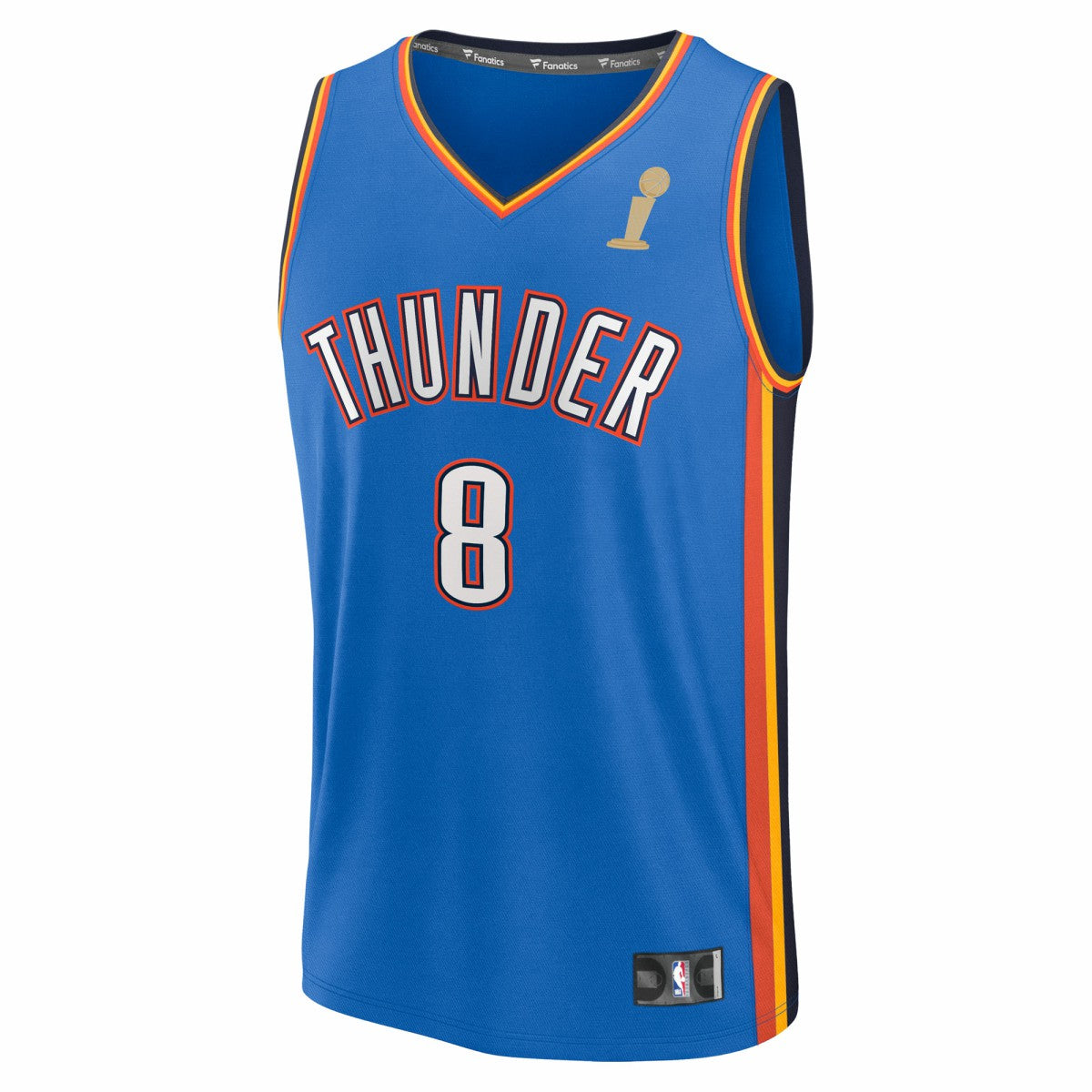 Jalen Williams Oklahoma City Thunder 2025 NBA Finals Champions Fast Break Replica Player Jersey - Blue - Icon Edition | Fanatics sale