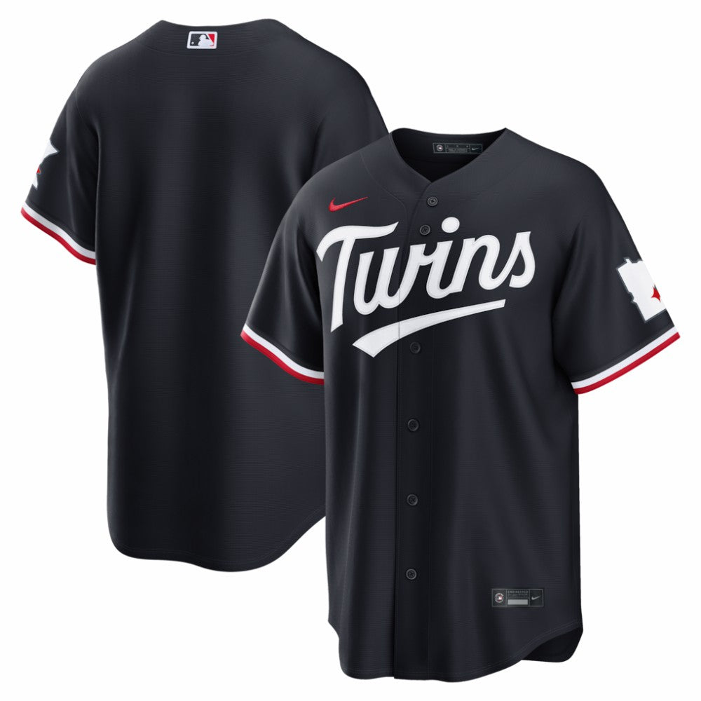 Minnesota Twins Alternate Stadium Jersey - Navy | Nike