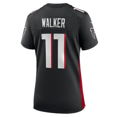 Jalon Walker Atlanta Falcons Women's Team Game Jersey - Black | Nike discount