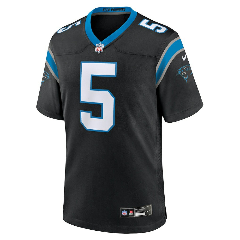 Rico Dowdle Carolina Panthers Team Game Jersey - Black | Nike for sale