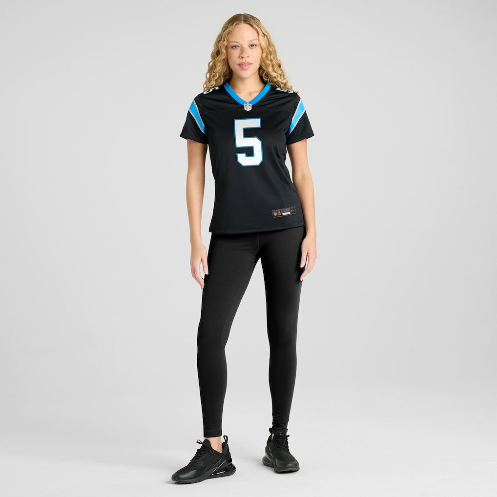 Rico Dowdle Carolina Panthers Women's Team Game Jersey - Black | Nike online