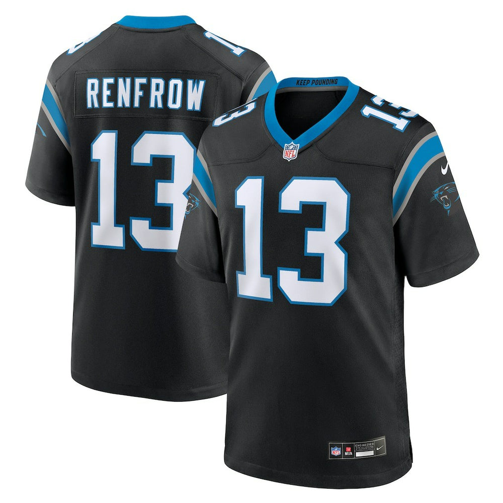 Hunter Renfrow Carolina Panthers Team Game Jersey - Black | Nike discount