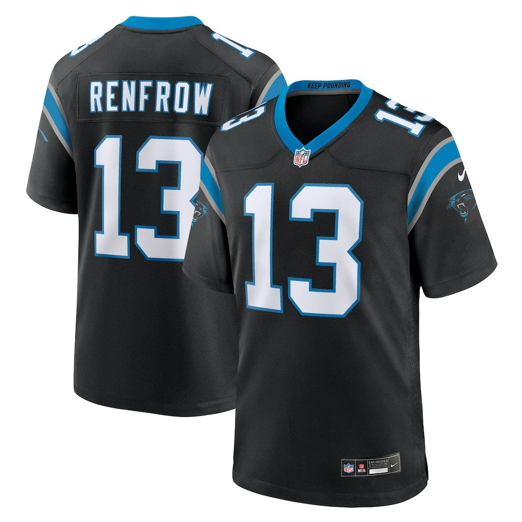 Hunter Renfrow Carolina Panthers Team Game Jersey - Black | Nike discount