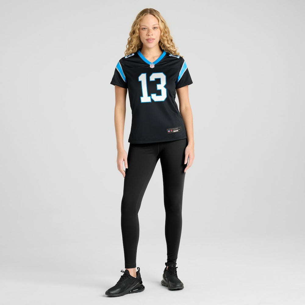 Hunter Renfrow Carolina Panthers Women's Team Game Jersey - Black | Nike for sale