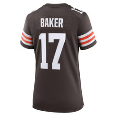 Jerome Baker Cleveland Browns Women's Team Game Jersey - Brown | Nike online